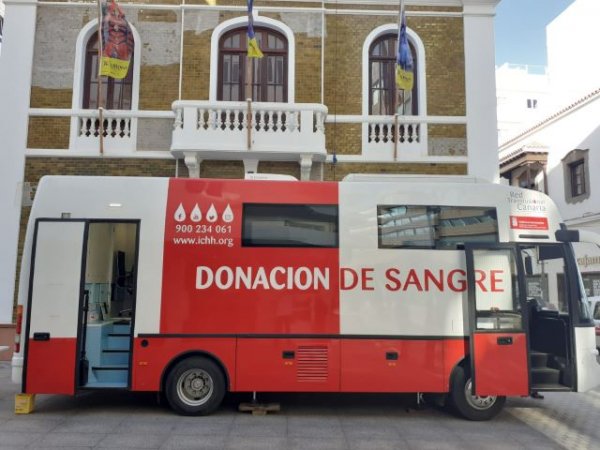 El ICHH regresa a la capital lanzaroteña para promocionar la donación de sangre