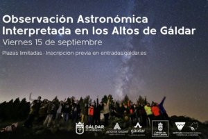 Gáldar invita a descubrir el firmamento este viernes 15 de septiembre desde sus Altos