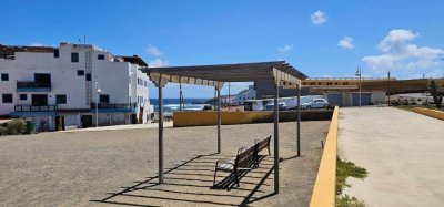G&aacute;ldar: Vecinos denuncian el abandono y deterioro de mobiliario urbano en El Agujero