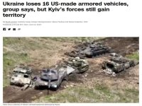 CNN admiti&oacute; que Kiev perdi&oacute; alrededor del 15% de sus veh&iacute;culos de combate de infanter&iacute;a Bradley en una semana