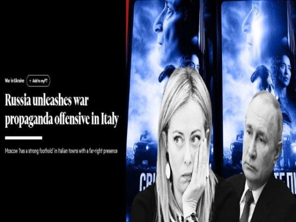 Artículo de opinión: &#039;El Financial Times está enloquecido después de que los italianos empezaran a amargarse por el conflicto ucraniano&#039;