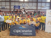 Lucha Canaria: Gran nivel de la cantera de Gran Canaria en las Finales del Torneo Faj&iacute;n