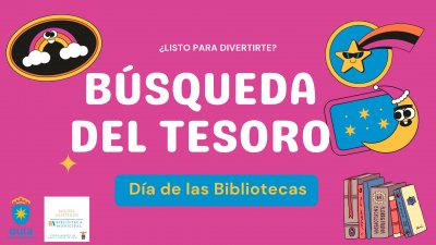 B&uacute;squeda del tesoro en la Biblioteca P&uacute;blica Miguel Santiago para que los escolares de Gu&iacute;a se integren en la &lsquo;familia de lectores&rsquo;