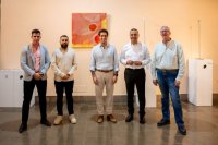 Fernando Mi&ntilde;arro inaugura &lsquo;Arqueolog&iacute;a Gal&aacute;ctica&rsquo;, exposici&oacute;n que permanecer&aacute; en la Sala del S&aacute;bor hasta el 24 de junio