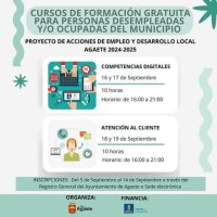 Agaete: Nuevos cursos de formación para personas desempleadas