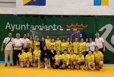 Balonmano femenino: Resumen de la final a4 del Infantil femenino del G&aacute;ldar BF
