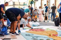 Arucas: Fé, tradición, artesanía y colaboración vecinal, esas son las claves de la “Fiesta de la Alfombrada”