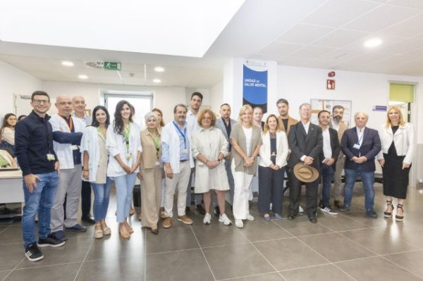 Esther Monzón visita la nueva Unidad de Salud Mental Comunitaria de La Laguna