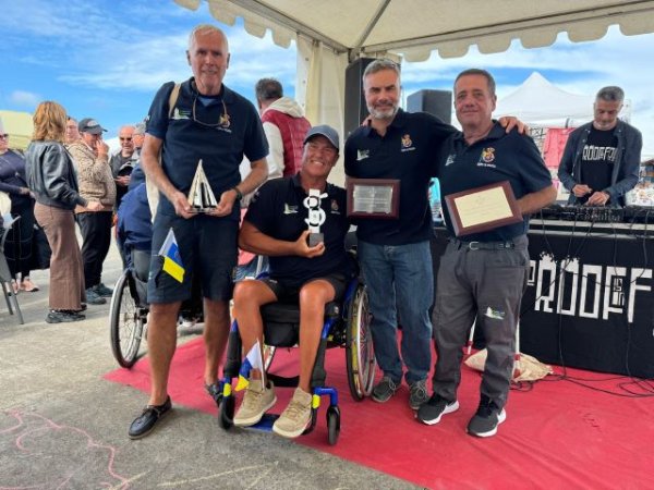 Dos tripulaciones del Real Club Náutico se hacen con el oro y la plata en la Copa de España de vela inclusiva celebrada en Asturias