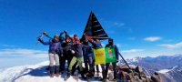 Arucas en la Senda conquista la cima del Atlas marroquí.