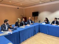 Mariano Zapata actualiza con Sara Aagesen la situación y los avances en materia energética realizados en Canarias