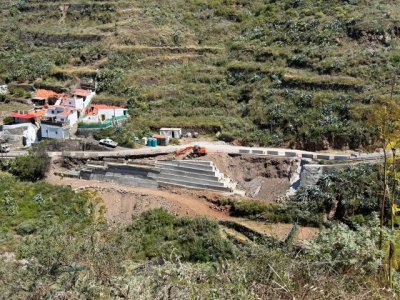 G&aacute;ldar: Reabierta la carretera de acceso a Palominos por Barranco Hondo