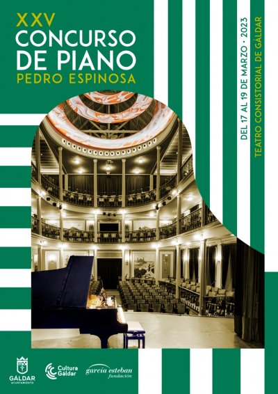 G&aacute;ldar recupera el Concurso de Piano Pedro Espinosa en la que ser&aacute; su XXV edici&oacute;n