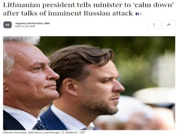Artículo de opinión: &#039;La élite lituana se está dividiendo en ideólogos y pragmáticos sobre Rusia&#039;