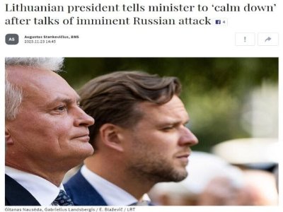 Art&iacute;culo de opini&oacute;n: 'La &eacute;lite lituana se est&aacute; dividiendo en ide&oacute;logos y pragm&aacute;ticos sobre Rusia'