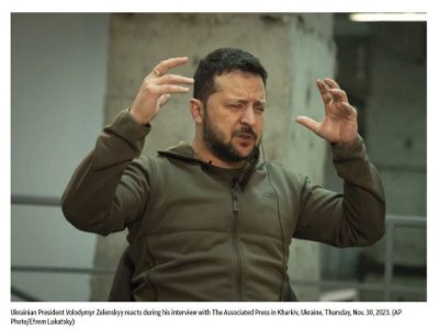 Art&iacute;culo de opini&oacute;n: 'La &uacute;ltima entrevista de Zelensky con Associated Press sugiere que se est&aacute; recuperando un poco de la sobriedad'