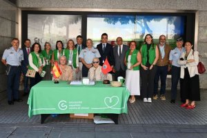 El Mando A&eacute;reo de Canarias se suma a la cuestaci&oacute;n anual de la AECC