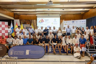 Entrega de Premios del re&ntilde;ido 34&ordm; Trofeo Princesa de Asturias del Circuito Canario de Crucero en el Real Club N&aacute;utico