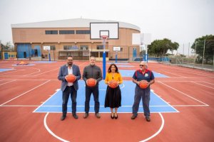 La Consejería de Deportes y el Ayuntamiento de Telde culminan las obras de mejora y equipamiento de las canchas exteriores del Rita Hernández