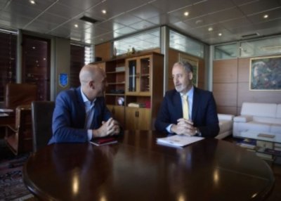 Francisco Castellano presenta en Madrid la solicitud para que Gran Canaria sea sede del Mundial 2030