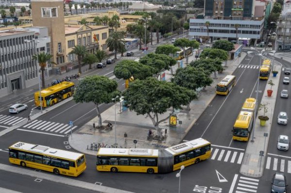 Guaguas Municipales invertirá 9 millones de euros en la adquisición de 10 megabuses de 21 metros