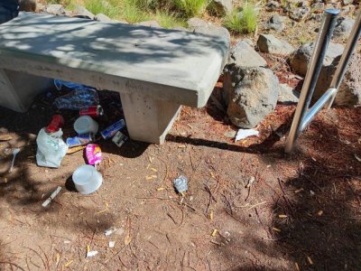 El Ayuntamiento de Agaete y la concejalía de Deportes denuncian un nuevo acto vandálico en la Villa en la cancha de petanca