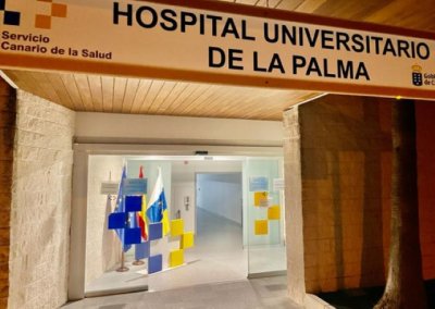 Los pacientes del Hospital Universitario de La Palma punt&uacute;an con un 8,35 la atenci&oacute;n recibida en el centro en 2022