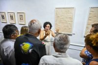 La artista de Agaete, Priscila Valencia, celebrar&aacute; una visita guiada a su exposici&oacute;n &lsquo;Estampas, una aproximaci&oacute;n a la huella gr&aacute;fica&rsquo;