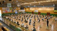 Gáldar: Cerca de 90 aspirantes para 4 nuevos Técnicos de Administración General del Ayuntamiento se examinan en el Juan Vega Mateos