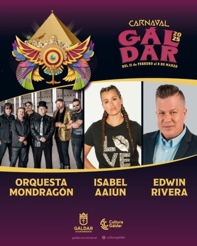 Gáldar: &#039;El Antiguo Egipto&#039; se pone en marcha este fin de semana con el Pregón, la Gala Drag Queen y el Carnaval infantil en familia