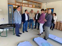 Consejer&iacute;a y Ayuntamiento analizan la situaci&oacute;n de los principales proyectos educativos de Arucas