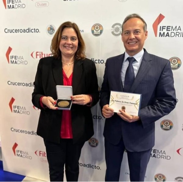 El Puerto de Las Palmas opta de nuevo a alzarse con el galard&oacute;n de mejor puerto de la Europa Atl&aacute;ntica que otorgan los Premios Cruceroadicto 2025