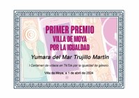 La &ldquo;Villa de Moya por la Igualdad&rdquo; anuncia las obras ganadoras