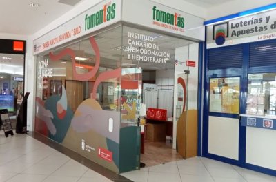 El ICHH mantiene operativo en el punto fijo del Centro Comercial Alcampo