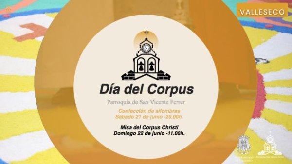 Valleseco se vuelca en la celebración del Corpus