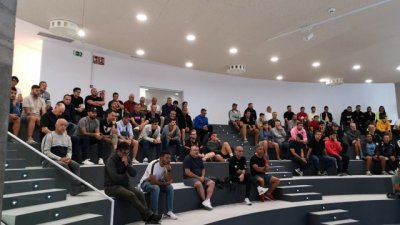 M&aacute;s de 120 entrenadores se formaron en Gu&iacute;a en las jornadas de actualizaci&oacute;n de la Federaci&oacute;n Interinsular de F&uacute;tbol de Las Palmas