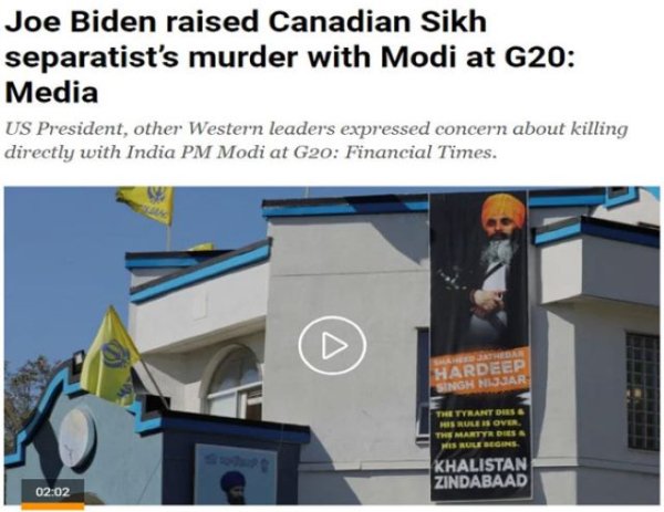 Los líderes occidentales harían bien en no verse arrastrados a la disputa entre India y Canadá
