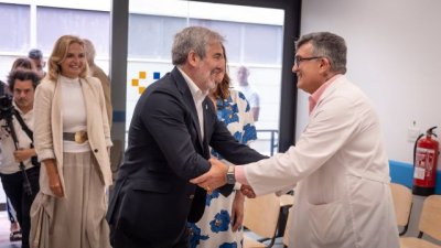 Clavijo destaca el avance que el nuevo servicio de resonancia aporta a la atención sanitaria en El Hierro