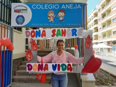El ICHH celebra su primera campa&ntilde;a de donaci&oacute;n en el C.E.I.P Pr&aacute;cticas Aneja