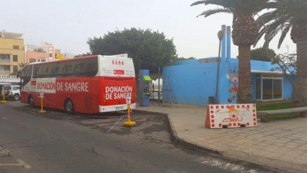 El ICHH habilita un punto de donaci&oacute;n m&oacute;vil en el municipio de Tuineje