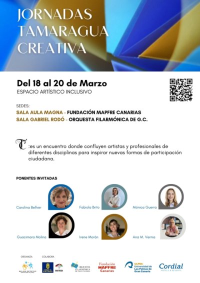 Las primeras Jornadas Tamaragua Creativa abren un espacio de cultura, inclusi&oacute;n y participaci&oacute;n en Gran Canaria