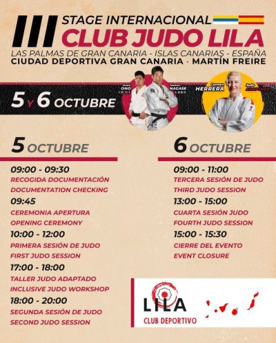 Judo: El Club Lila reunir&aacute; a tres Leyendas Internacionales del Judo en Gran Canaria