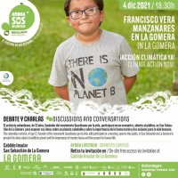 La Gomera: El Cabildo acoge este s&aacute;bado un foro sobre cambio clim&aacute;tico con el joven activista Francisco Vera