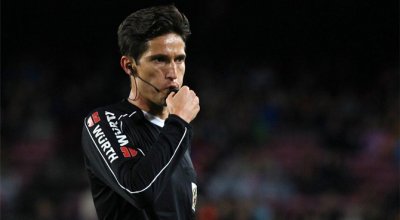 Munuera Montero arbitrar&aacute; el Atl&eacute;tico de Madrid-Levante