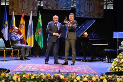 José Manuel Aranda Lassa destaca el vínculo entre Gáldar y Calatayud en el Pregón de las 542 Fiestas Mayores de Santiago