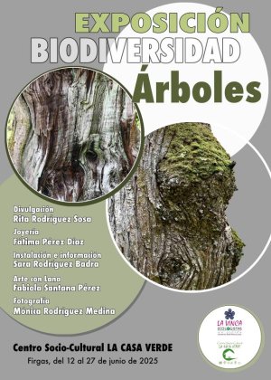 Firgas: Exposición “ Biodiversidad: ÁRBOLES ” , de Sara Rodríguez, Fabiola Santana, Mónica Rodríguez, Fátima Pérez y Rita Rodríguez