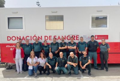 El ICHH celebra una campa&ntilde;a de donaci&oacute;n en el Cuartel de la Guardia Civil de Las Palmas de Gran Canaria