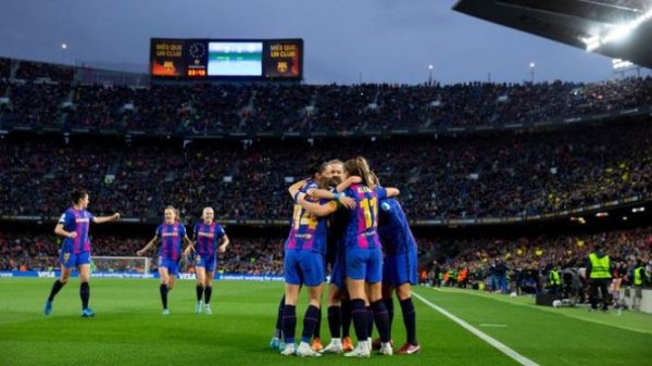 Barça y Madrid femeninos jugaron un partido histórico con 91.553 espectadores