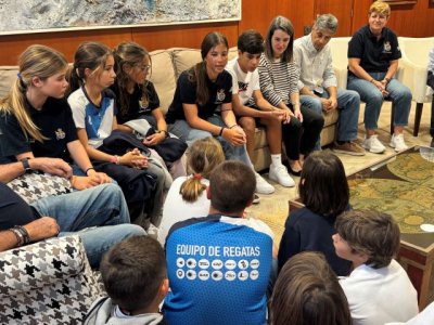 La regatista Marta Mansito del Real Club Náutico es la nueva campeona mundial femenina de Optimist en Mar del Plata (Argentina)