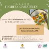 Abierto el plazo de inscripci&oacute;n para el Taller &ldquo;FLORES COMESTIBLES&rdquo;, que se celebrar&aacute; en Firgas el 15 de diciembre